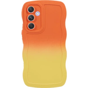 Seashell Digital Samsung Galaxy A34 5g Case Wavy Edge Çift Renk Tpu Onge+ Telefon Kılıfı (Yurt Dışından)
