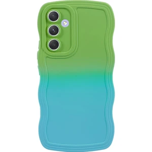 Seashell Digital Samsung Galaxy A34 5g Case Wavy Edge Çift Renk Tpu Yahudi+Bebek Telefon Kılıfı (Yurt Dışından)