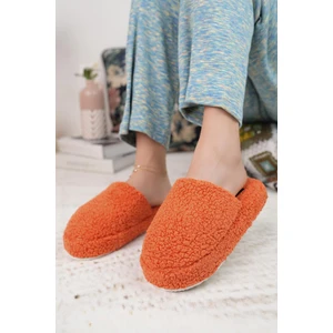 Modafrato Havlu Kapalı Kadın Ev Terliği Kışlık Terlik Ses Yapmaz