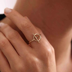 Sembol Gold Fine Hermes Yüzük