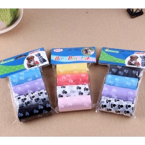 Köpek Kedi Kaka Poşeti Dışkı Poşeti 4'lü Set Dışkı Poşeti