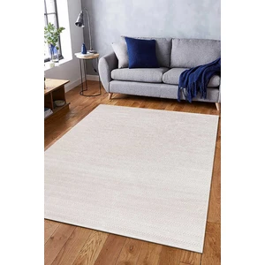 Efor Halı Elmina Beyaz Halı Yumuşak Oturma Odası Salon Çocuk Odası Mutfak Halısı F0324 60 x 110