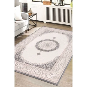 Efor Halı Amasra Açık Gri Halı Yumuşak Oturma Odası Salon Çocuk Odası Mutfak Halısı P1180 80 x 150