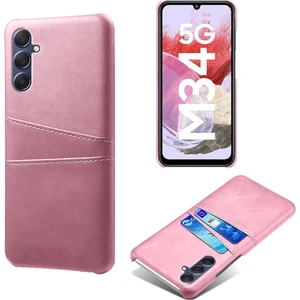 Seashell Digital Samsung Galaxy M34 5G/F34 5g Cep Pu Deri Kaplamalı Pc Koruyucu Çift Yuvası Telefon Kılıfı (Yurt Dışından)