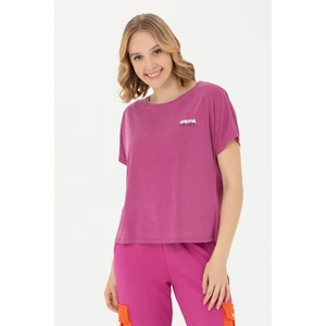 U.S. Polo Assn. Kadın Menekşe Tişört 50271621-VR037