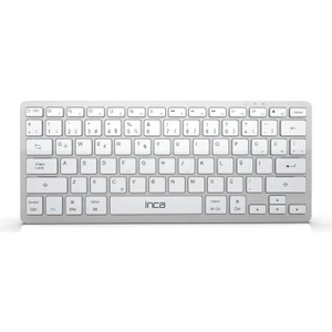 IBK-565BT Bluetooth 5.0 Şarj Edilebilir Akıllı Gümüş Klavye