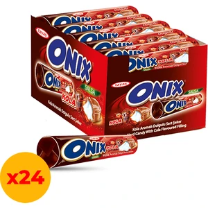 Onix Salsa Kolalı Sert Şeker 22,4 Gr X 24 Adet Kutulu