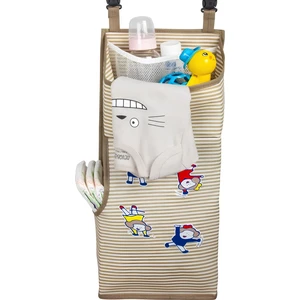 Maya Home Beşik Organizer & Bebek Odası Organizer Alya 50CM x 20CM x 13CM - Kahve
