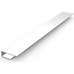 Ser Mimar Sermimar Pvc Plastik Lambiri Aksesuarı Beyaz U Başlangıç Profili 1,5m x 2 Adet