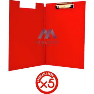 Wole A4 PVC Kapaklı Sekreterlik 5 Adet