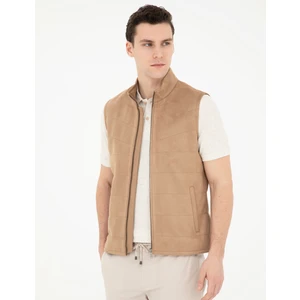 Pierre Cardin Erkek Vizon Yelek 50293985-575