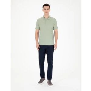 Pierre Cardin Erkek Lacivert Slim Fit Kanvas Pantolon 50288511-Vr033