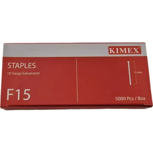 Kımex F15 Tabanca Çivisi | 15MM Uzunluk | Dayanıklı ve Uzun Ömürlü