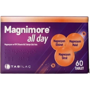 Tab İlaç Magnimore All Day 60 Tablet