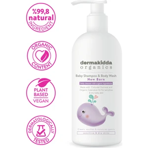 Dermakidda Organics Yenidoğan Bebek Şampuanı