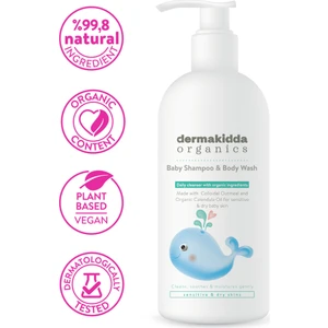 Dermakidda Organics Organik Bebek ve Çocuk Şampuanı