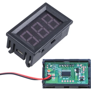 Powermaster Dijital Voltmetre 5-30 Volt Arası Dc Voltaj Ölçer Ölçüm Cihazı