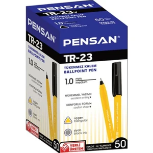 Tr-23 Üçgen Tükenmez Kalem 50 Adet