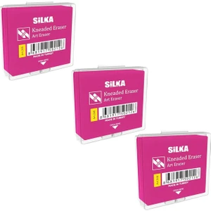Hamur Silgi Neon Renk ART-26R (3 Adet)