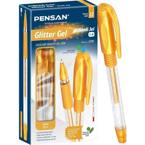 Glitter Gel Simli Jel Kalem 12 Adet
