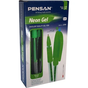Neon Gel Kalem 12 Adet