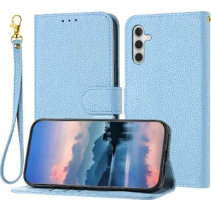 MY Boutique1 Samsung Galaxy A54 5g Için Telefon Kılıfı Cüzdan Flip Folio Pu Deri Litchi (Yurt Dışından)