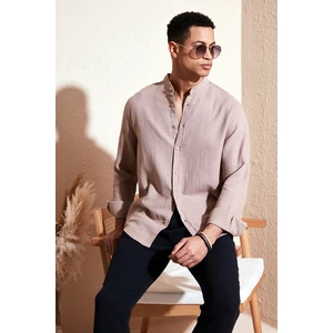 Pamuklu Regular Fit Hakim Yaka Gömlek Erkek Gömlek CF24S127702