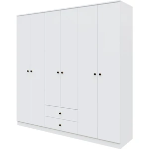 DİAMOND6KAPAKLI Dolap (%100MDF)