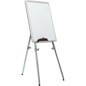 60x90 Teleskopik Ayaklı Beyaz Yazı Tahtası Alüminyum Çerçeve Laminant Yüzey