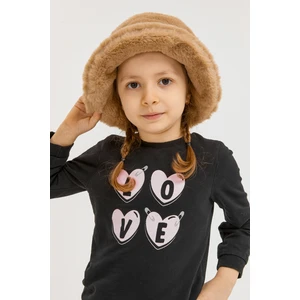 Benitto Kids Benittokids Kız Çocuk Peluş Bucket Şapka 7001