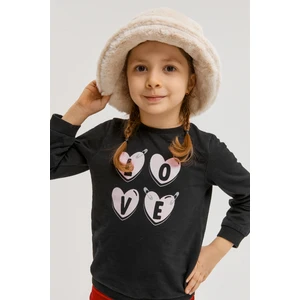 Benitto Kids Benittokids Kız Çocuk Peluş Bucket Şapka 7001