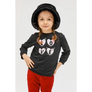 Benitto Kids Benittokids Kız Çocuk Peluş Bucket Şapka 7001