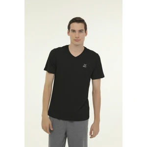 M-SN221 Bsc T-Shirt 4fx Siyah Erkek Kısa Kol T-Shirt