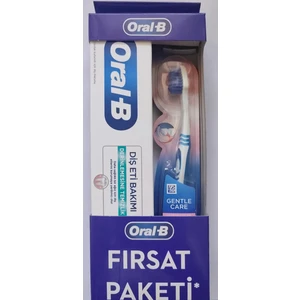 Diş Eti Bakımı Derinlemesine Temizlik Diş Macunu + Diş Fırçası Seti