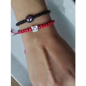 Amabel Jewelerys Spiderman ve Hello Kitty Figürlü Bileklik