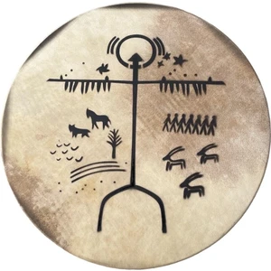 Tekno Trust Kam Şaman Davulu Motifli Kılıf Tokmak Shamak