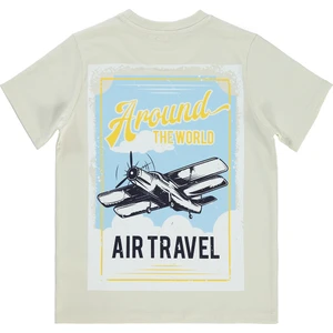 Civil Boys Erkek Çocuk Tişört 10-13 Yaş Fildişi