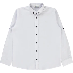 Civil Boys Erkek Çocuk Gömlek 10-13 Yaş Beyaz