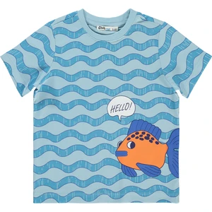 Civil Boys Erkek Çocuk Tişört 2-5 Yaş Mavi