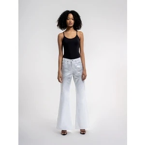 Flare Slim Fit Kadın Pantolon