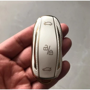 Şenyıldız Aksesuar Tesla Model Y Tipi Anahtar Koruma Kılıfı