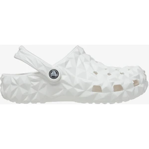 Classic Geometric Clog Unisex Beyaz Clog Terlik 209563-100
