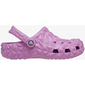 Classic Geometric Clog Unisex Pembe Clog Terlik 209563-6WQ