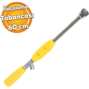Kaan İlaçlama Tabancası 60 cm Ayarlanabilir Holder Sisleme Basınçlı Ayarlı Tabanca