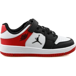 Haykat Kısa Flt Çocuk Sneaker Ayakkabı Beyaz Kırmızı