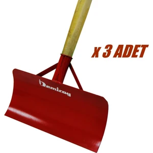 2 mm Saç Metal Kar - Tezek Küreme Gelberisi - Sap Dahil Değildir - 3 Adet Fiyatıdır
