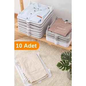 Pratik Dolap Içi Tişört, Gömlek, Elbise ve Pantolon Düzenleyici Raf Organizer