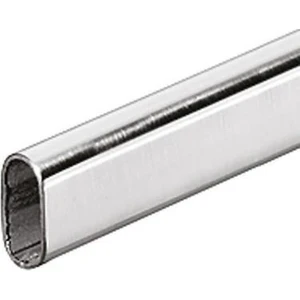 Krom Parlak Oval Gardırop Askı Borusu