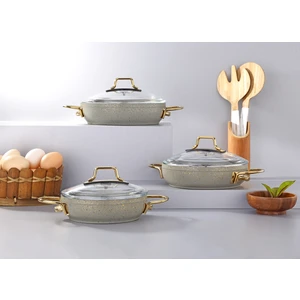 Marbella 6 Parça Omlet Set (18-20-22cm)