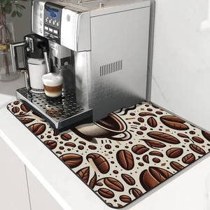 Valerine Life Kahve Makinesi Matı Su Geçirmez Kaymaz Yıkanabilir Çaycı, Çay Espresso Makinesi Pad 35X45CM 27240101
